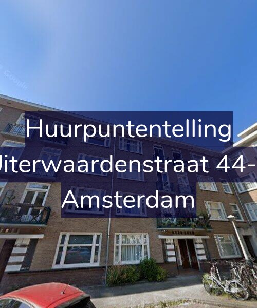 Foto gevel Huurpuntentelling voor Uiterwaardenstraat 44-2, Amsterdam