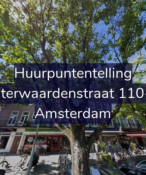 Foto gevel Huurpuntentelling voor Uiterwaardenstraat 110-3, Amsterdam