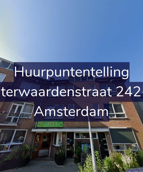 Foto gevel Huurpuntentelling voor Uiterwaardenstraat 242-2, Amsterdam