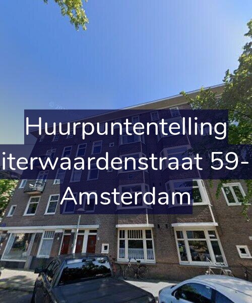 Foto gevel Huurpuntentelling voor Uiterwaardenstraat 59-H, Amsterdam
