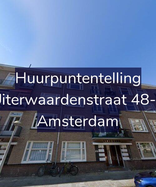 Foto gevel Huurpuntentelling voor Uiterwaardenstraat 48-2, Amsterdam
