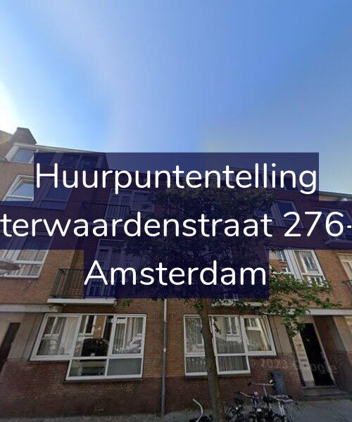 Foto gevel Huurpuntentelling voor Uiterwaardenstraat 276-H, Amsterdam