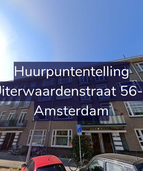 Foto gevel Huurpuntentelling voor Uiterwaardenstraat 56-2, Amsterdam