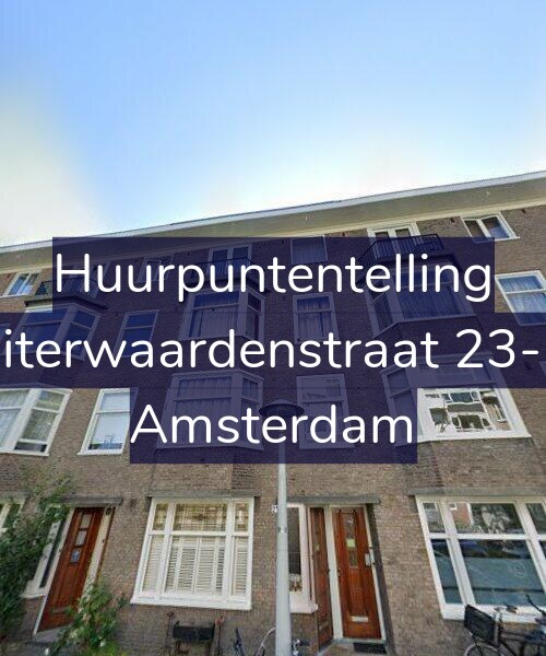 Foto gevel Huurpuntentelling voor Uiterwaardenstraat 23-H, Amsterdam