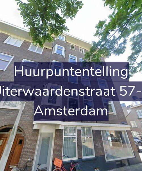 Foto gevel Huurpuntentelling voor Uiterwaardenstraat 57-4, Amsterdam