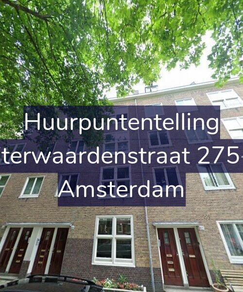 Foto gevel Huurpuntentelling voor Uiterwaardenstraat 275-2, Amsterdam