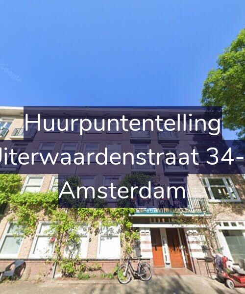 Foto gevel Huurpuntentelling voor Uiterwaardenstraat 34-2, Amsterdam