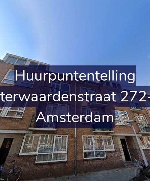 Foto gevel Huurpuntentelling voor Uiterwaardenstraat 272-H, Amsterdam