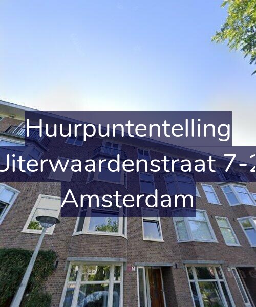 Foto gevel Huurpuntentelling voor Uiterwaardenstraat 7-2, Amsterdam
