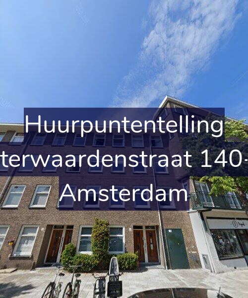 Foto gevel Huurpuntentelling voor Uiterwaardenstraat 140-H, Amsterdam