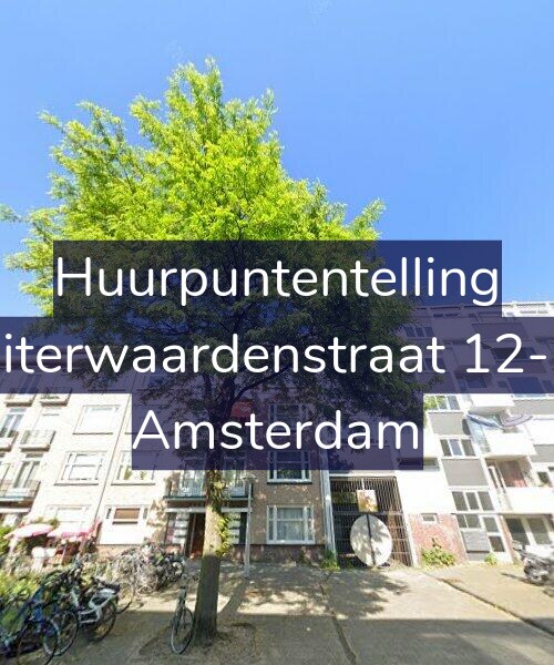Foto gevel Huurpuntentelling voor Uiterwaardenstraat 12-H, Amsterdam