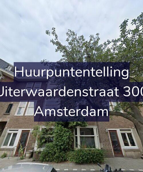 Foto gevel Huurpuntentelling voor Uiterwaardenstraat 300, Amsterdam