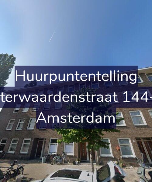 Foto gevel Huurpuntentelling voor Uiterwaardenstraat 144-H, Amsterdam