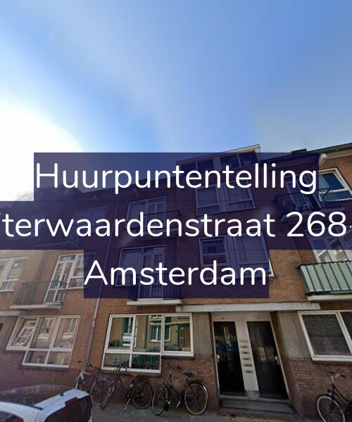 Foto gevel Huurpuntentelling voor Uiterwaardenstraat 268-2, Amsterdam