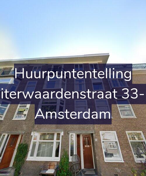 Foto gevel Huurpuntentelling voor Uiterwaardenstraat 33-H, Amsterdam