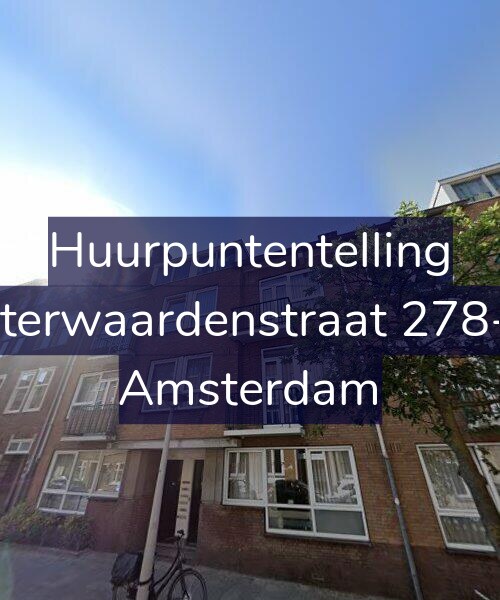Foto gevel Huurpuntentelling voor Uiterwaardenstraat 278-H, Amsterdam