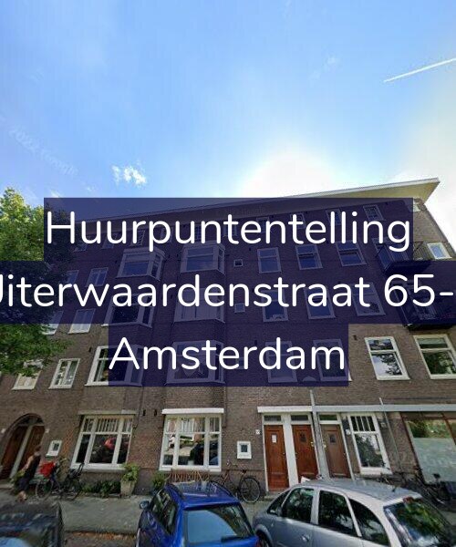 Foto gevel Huurpuntentelling voor Uiterwaardenstraat 65-1, Amsterdam