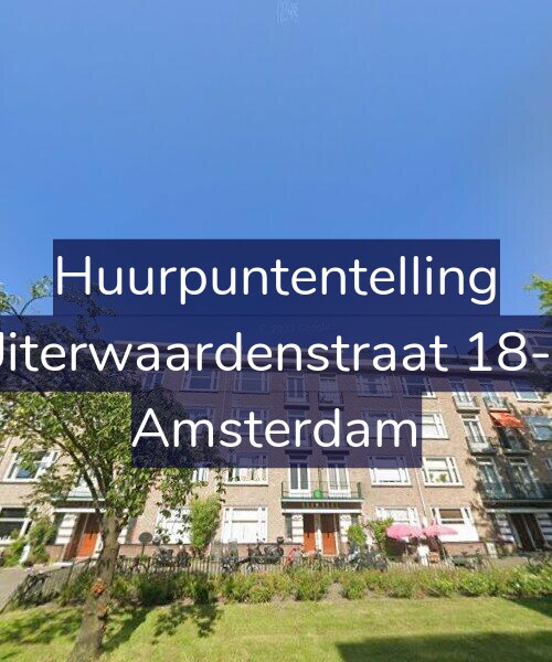 Foto gevel Huurpuntentelling voor Uiterwaardenstraat 18-1, Amsterdam