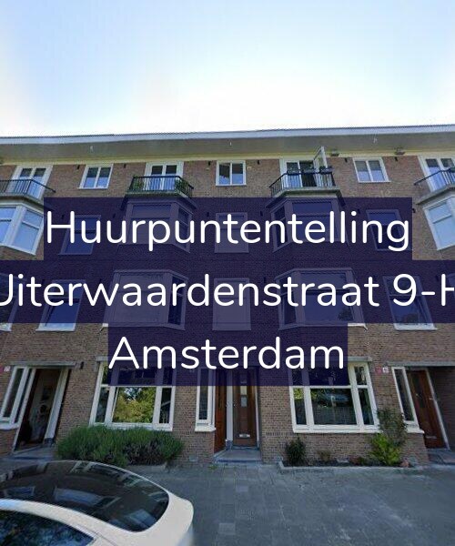 Foto gevel Huurpuntentelling voor Uiterwaardenstraat 9-H, Amsterdam