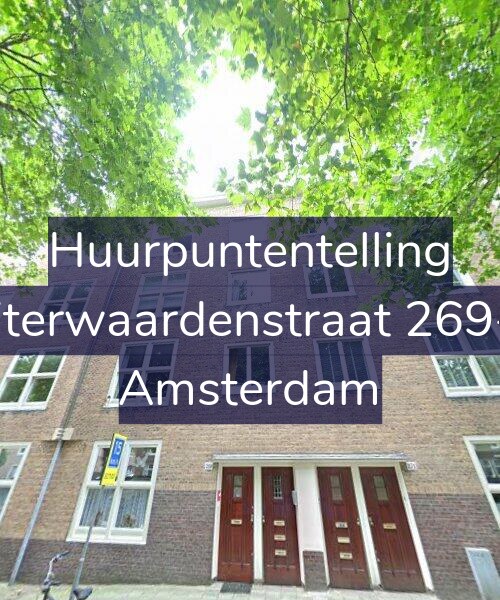 Foto gevel Huurpuntentelling voor Uiterwaardenstraat 269-3, Amsterdam