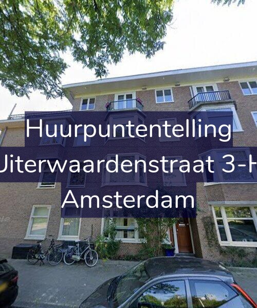 Foto gevel Huurpuntentelling voor Uiterwaardenstraat 3-H, Amsterdam