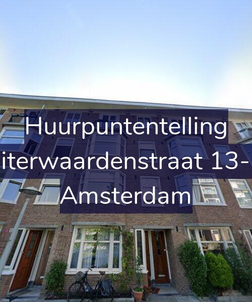 Foto gevel Huurpuntentelling voor Uiterwaardenstraat 13-H, Amsterdam