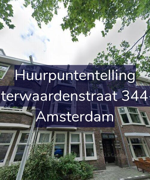 Foto gevel Huurpuntentelling voor Uiterwaardenstraat 344-1, Amsterdam