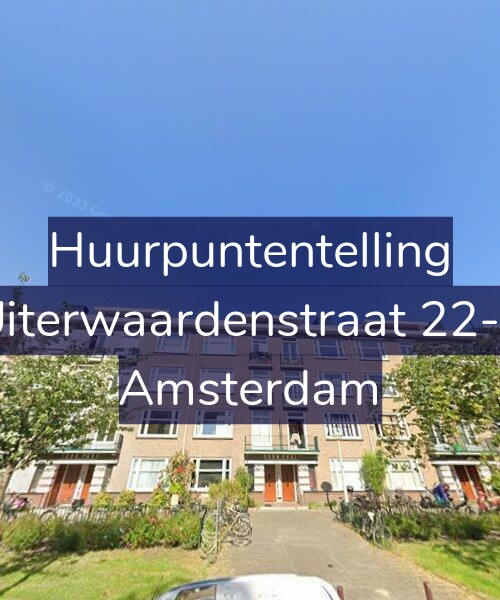 Foto gevel Huurpuntentelling voor Uiterwaardenstraat 22-2, Amsterdam