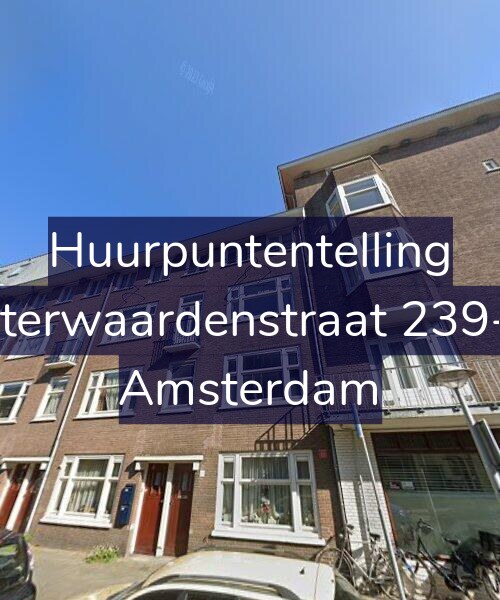 Foto gevel Huurpuntentelling voor Uiterwaardenstraat 239-H, Amsterdam