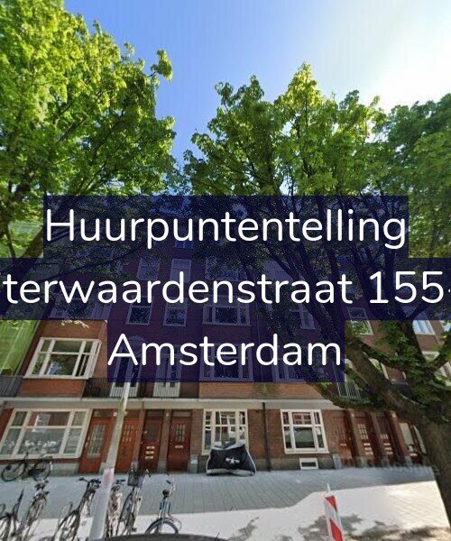 Foto gevel Huurpuntentelling voor Uiterwaardenstraat 155-2, Amsterdam