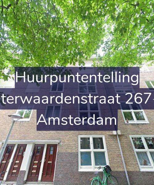 Foto gevel Huurpuntentelling voor Uiterwaardenstraat 267-1, Amsterdam