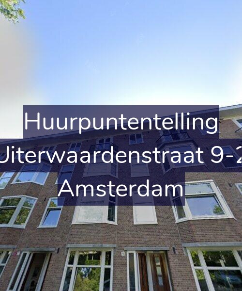 Foto gevel Huurpuntentelling voor Uiterwaardenstraat 9-2, Amsterdam
