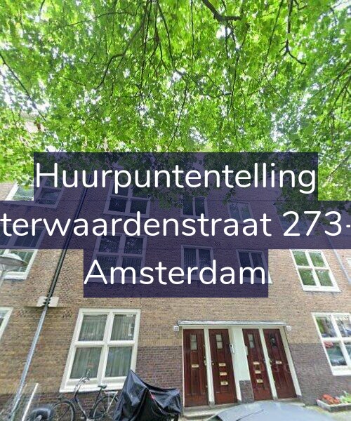 Foto gevel Huurpuntentelling voor Uiterwaardenstraat 273-H, Amsterdam