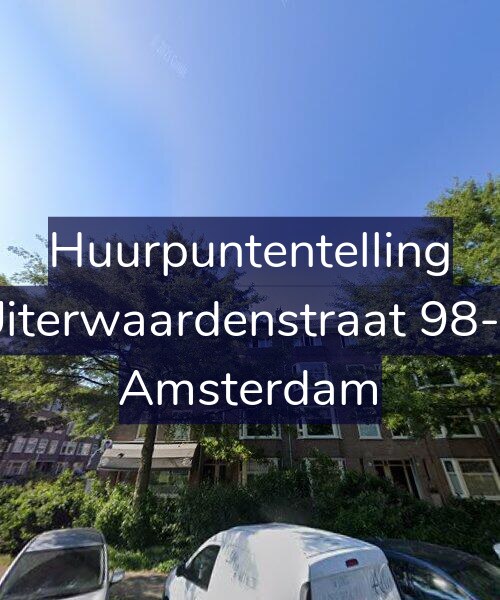 Foto gevel Huurpuntentelling voor Uiterwaardenstraat 98-3, Amsterdam