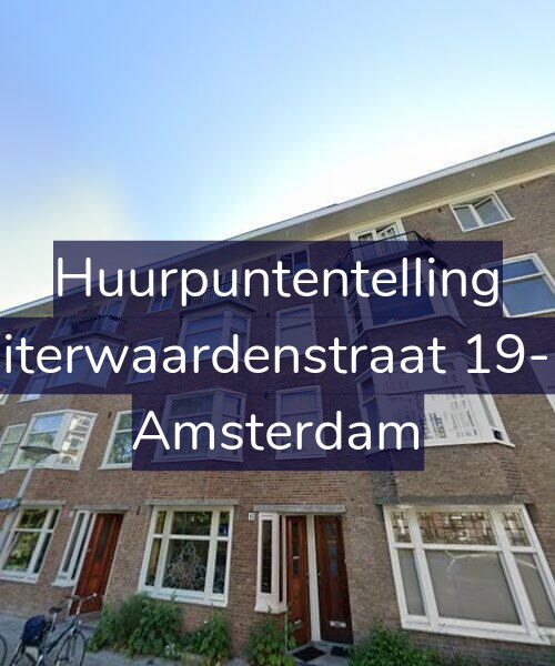 Foto gevel Huurpuntentelling voor Uiterwaardenstraat 19-H, Amsterdam