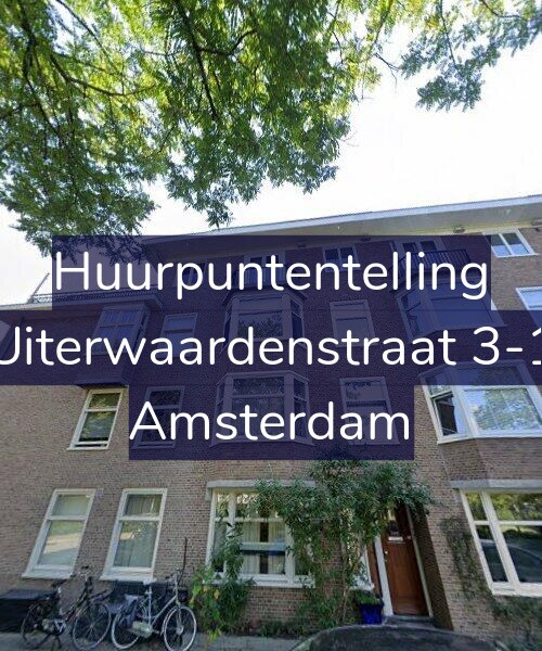 Foto gevel Huurpuntentelling voor Uiterwaardenstraat 3-1, Amsterdam
