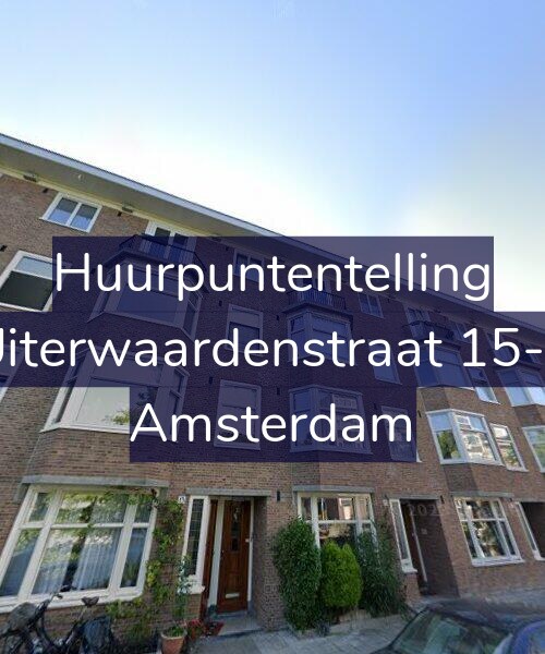 Foto gevel Huurpuntentelling voor Uiterwaardenstraat 15-2, Amsterdam