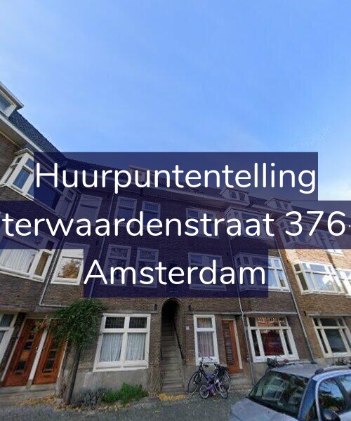 Foto gevel Huurpuntentelling voor Uiterwaardenstraat 376-2, Amsterdam