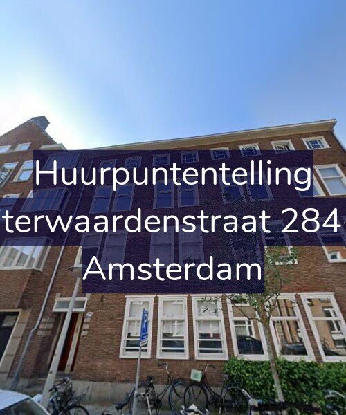 Foto gevel Huurpuntentelling voor Uiterwaardenstraat 284-2, Amsterdam