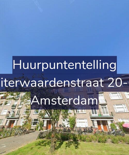 Foto gevel Huurpuntentelling voor Uiterwaardenstraat 20-H, Amsterdam