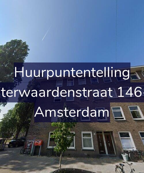 Foto gevel Huurpuntentelling voor Uiterwaardenstraat 146-2, Amsterdam