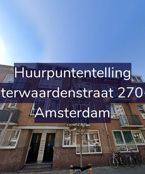 Foto gevel Huurpuntentelling voor Uiterwaardenstraat 270-1, Amsterdam