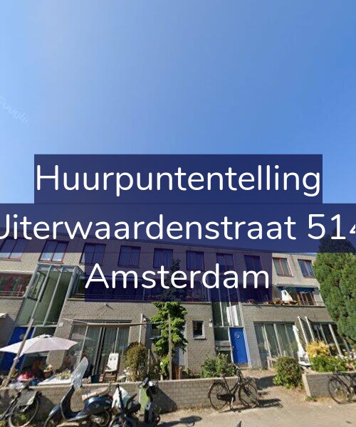 Foto gevel Huurpuntentelling voor Uiterwaardenstraat 514, Amsterdam