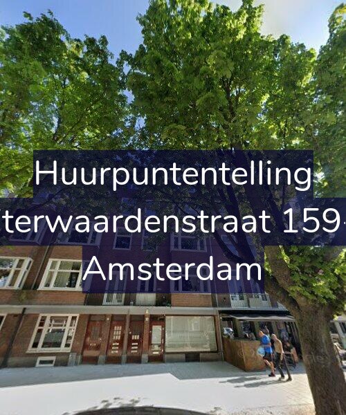 Foto gevel Huurpuntentelling voor Uiterwaardenstraat 159-3, Amsterdam