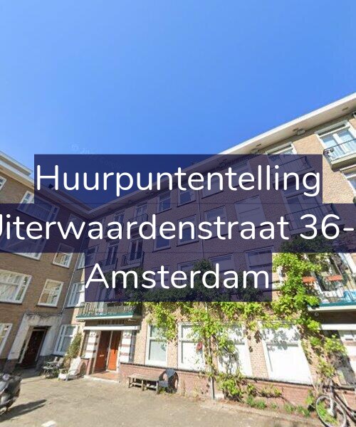 Foto gevel Huurpuntentelling voor Uiterwaardenstraat 36-1, Amsterdam