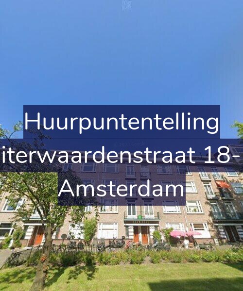 Foto gevel Huurpuntentelling voor Uiterwaardenstraat 18-H, Amsterdam