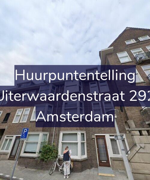 Foto gevel Huurpuntentelling voor Uiterwaardenstraat 292, Amsterdam