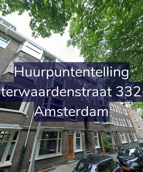 Foto gevel Huurpuntentelling voor Uiterwaardenstraat 332-2, Amsterdam