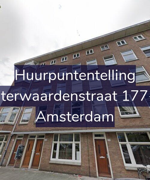 Foto gevel Huurpuntentelling voor Uiterwaardenstraat 177-2, Amsterdam