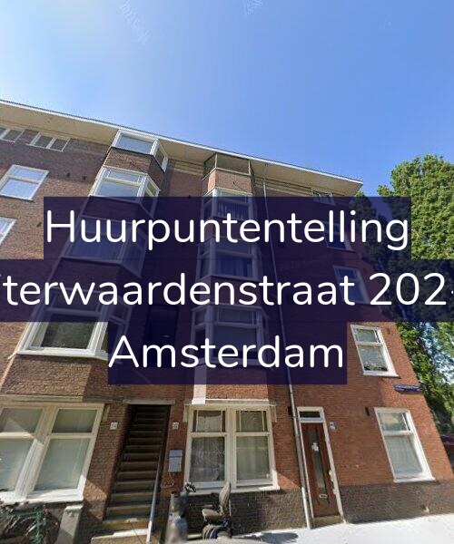 Foto gevel Huurpuntentelling voor Uiterwaardenstraat 202-1, Amsterdam